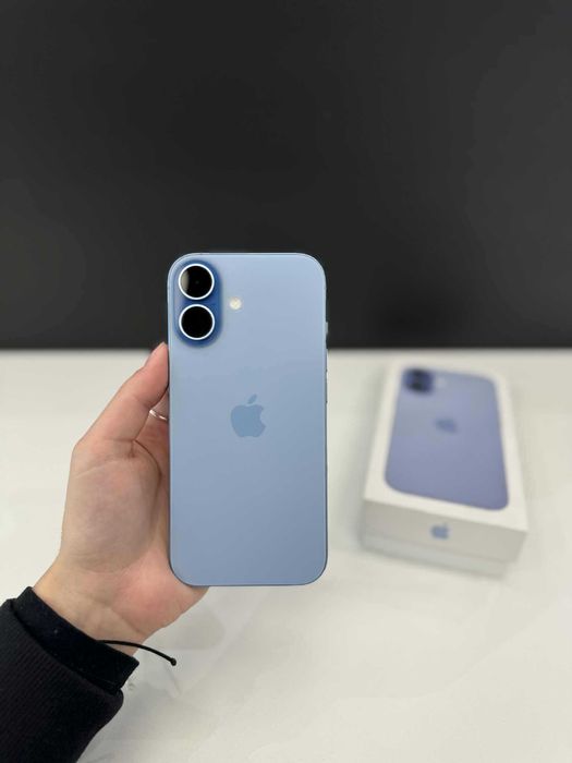OKAZJA! iPhone 17 256 GB Mist Blue eSIM | 100% kondycji baterii | darmowa dostawa lub odbiór osobisty
