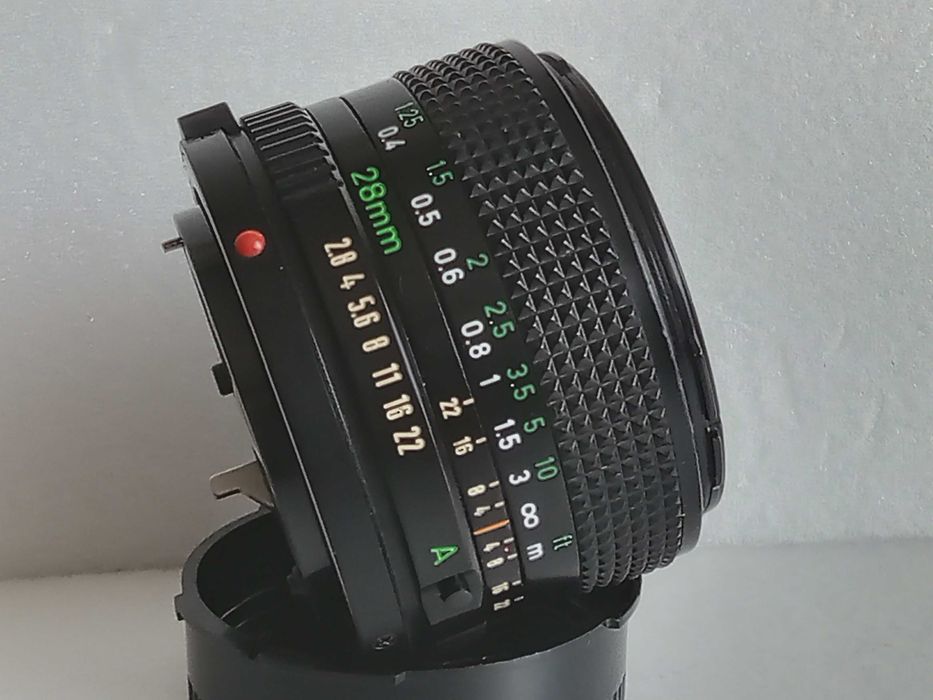 Новий Canon FD 28mm 2.8 ширококутний