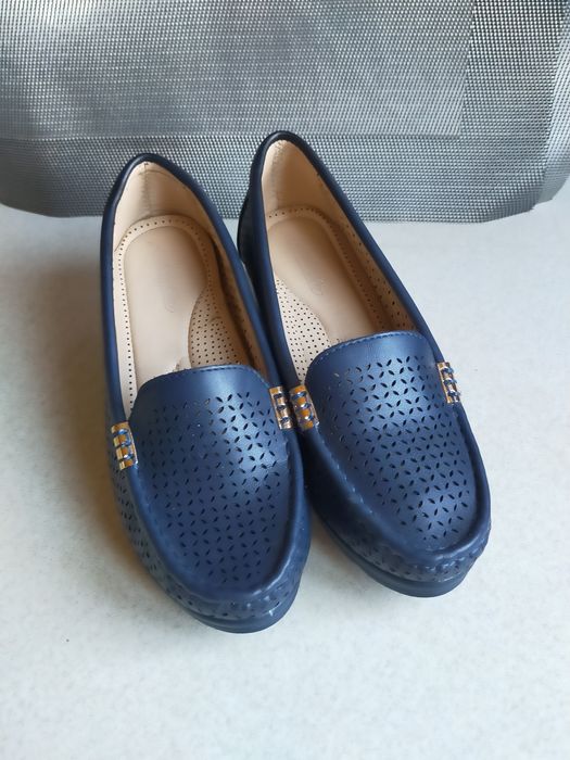 Mokasyny Goldslider na platformie 37/23 jak nowe