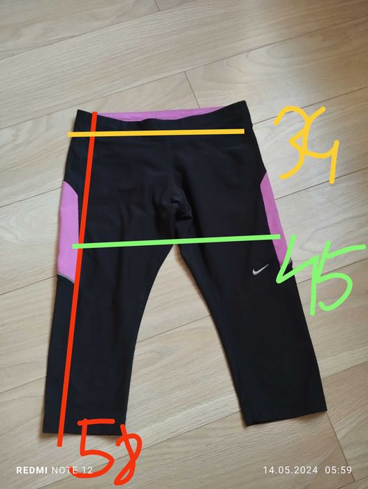 Spodenki Nike S za kolano