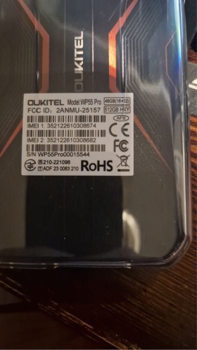 Smatfon Oukitel WP55 Pro
