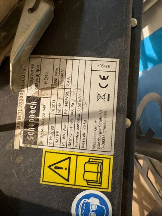 Wyciąg ssący heppach hd12