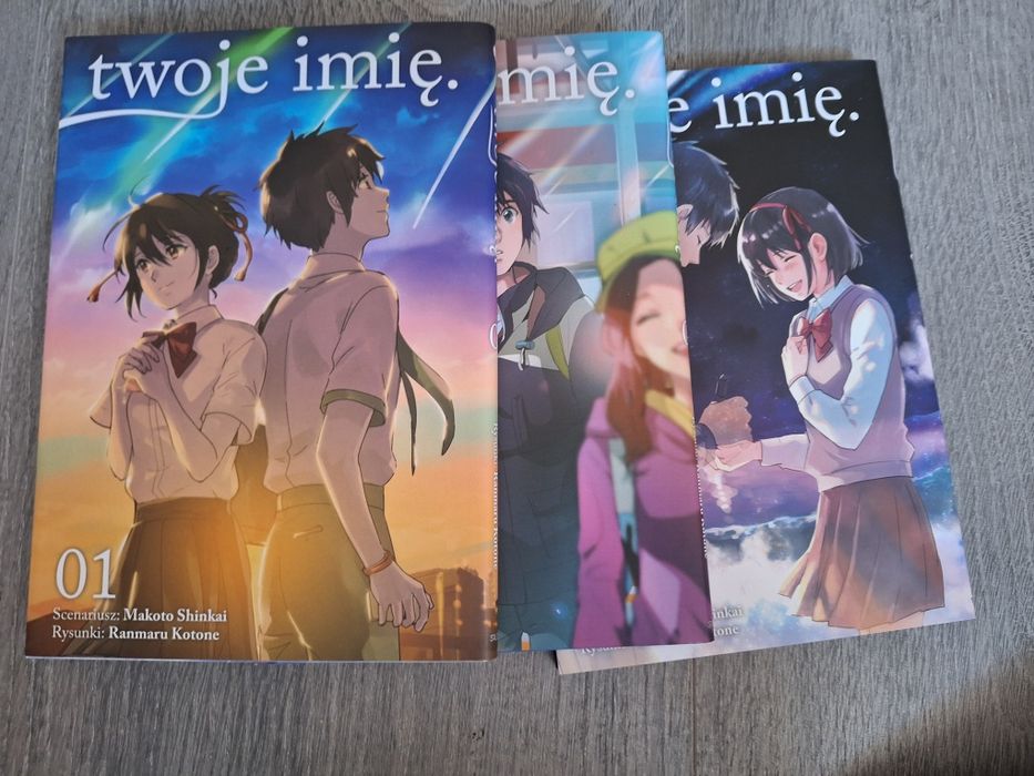 Manga Twoje imię tom 1-3