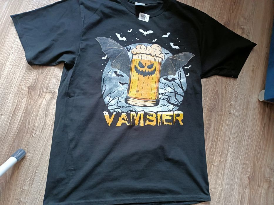 T shirt męski nowy z wampirem