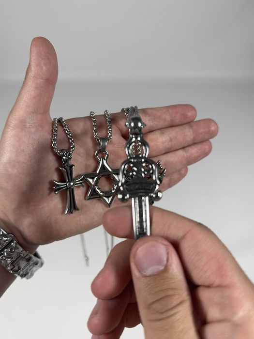 Підвіска,цепочка,кулон: opium, chrome hearts, В НАЯВНОСТІ !!!
