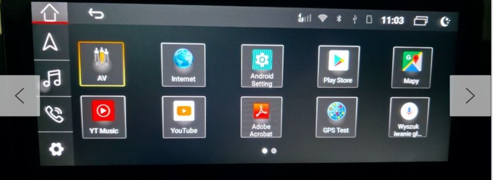 NAWIGACJA RADIO ANDROID Audi Q5 4G LTE 10.25" Ekran Dotykowy