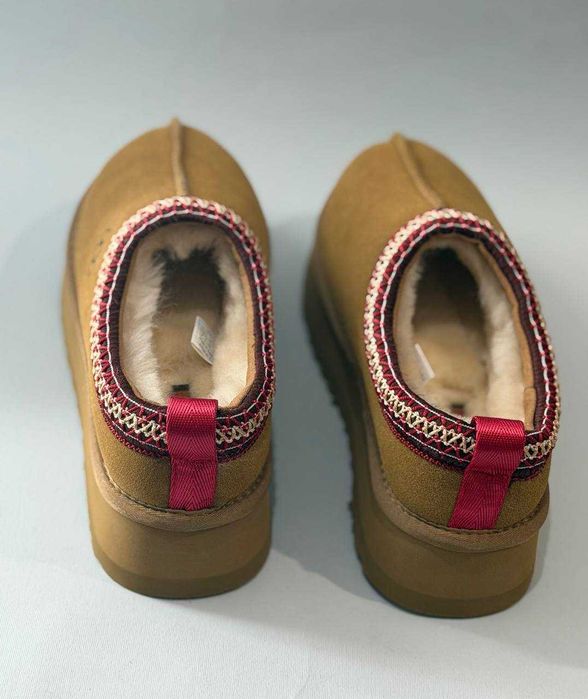 Угги Ugg TAZZ Platform Chestnut Уггі Коричневі В НАЯВНОСТІ‼️