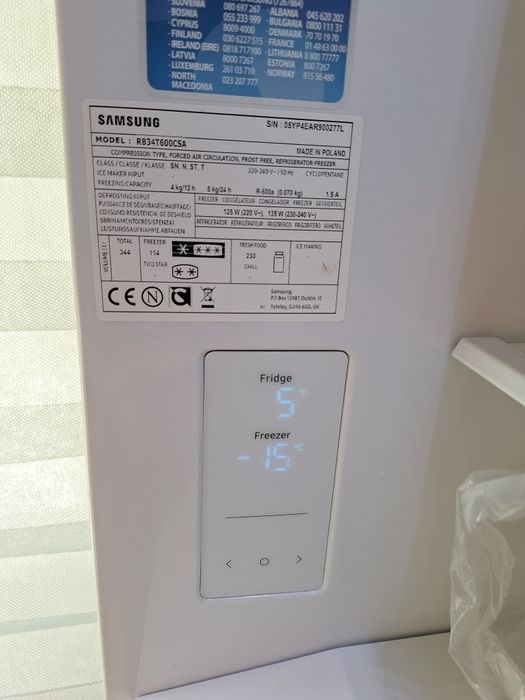 Frigorífico combinado Samsung