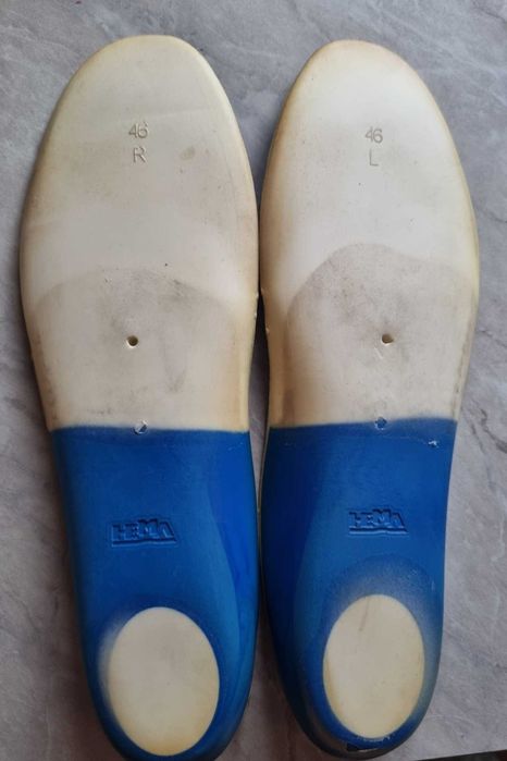 Ортопедичні гумові супінатори - устілки чоловічі  р. 46