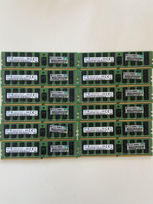 Серверна оперативна пам'ять Samsung 16gb DDR4 2133mhz rdimm ecc