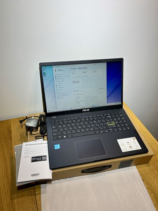 Ноутбук Asus VivoBook Go 15 L510KA Новий Intel Celeron N4500 4Gb/128Gb