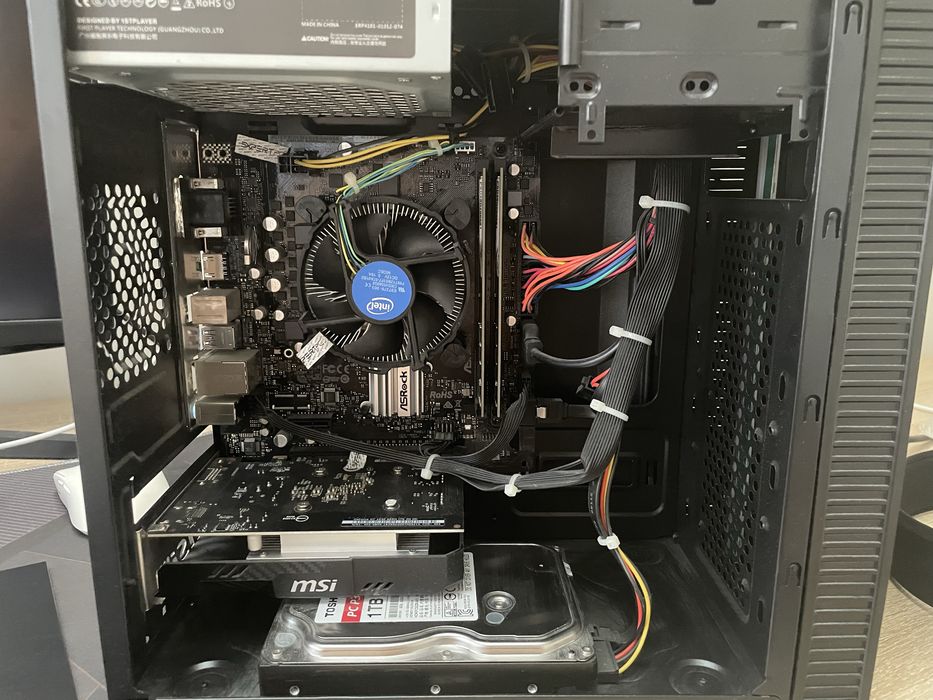 Ігровий ПК i3-10100F /16GB DDR4/ GT 1030 / HDD 1TB / Готовий до роботи
