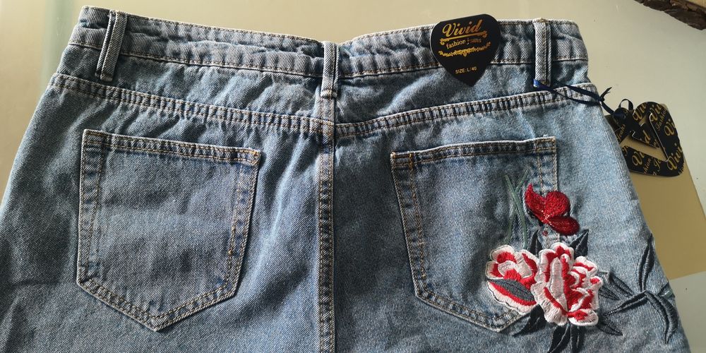 Spodenki New Denim Vivid rozm:L/40 pas 84 cm