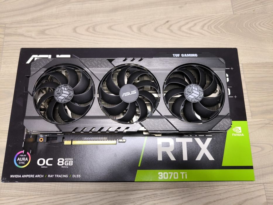 Відеокарта Asus Tuf 3070ti OC 8gb