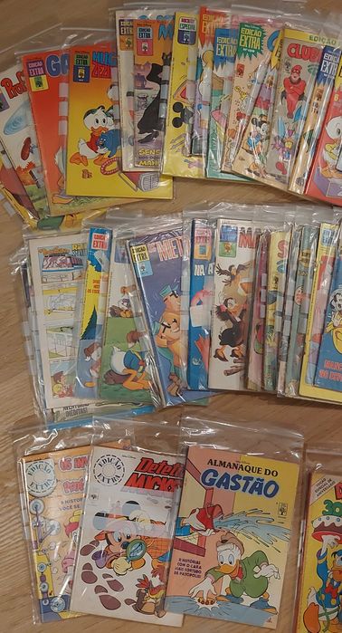 Revistas bd diversas antigas