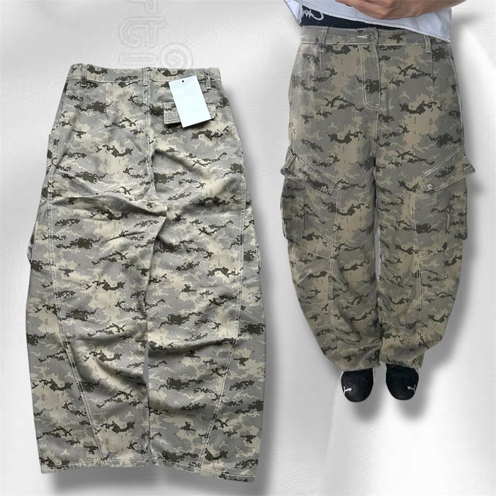 Широкі Джинси камуфляж y2k Jaded London sk8 Штани Baggy skater камо