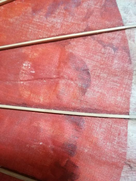 Japoński  parasol przeciwsłoneczny , ręcznie malowany