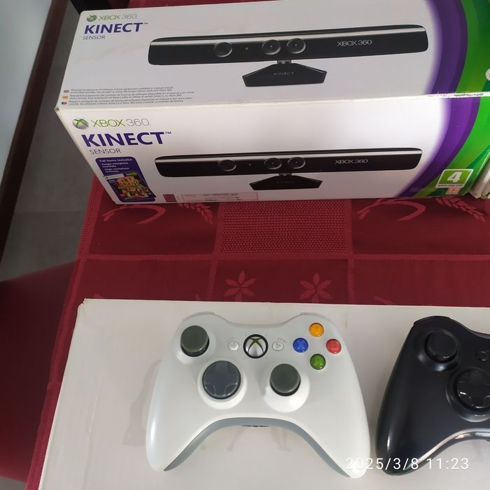 Xbox 360 com jogos