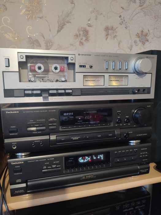 Кассетная дека kenwood КХ-440.