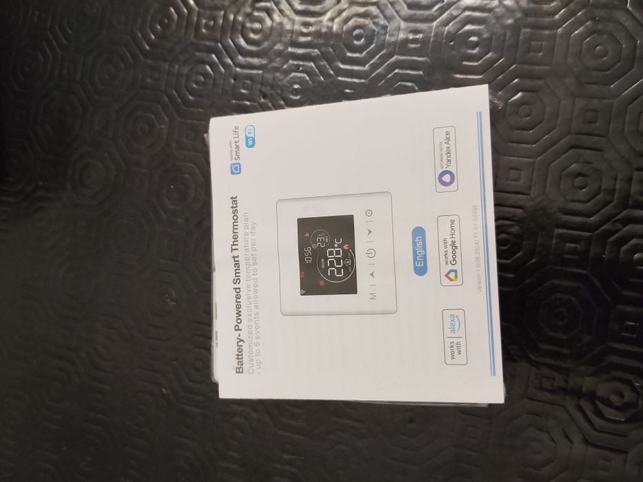 Termostato WIFI a bateria aquecimento da caldeira