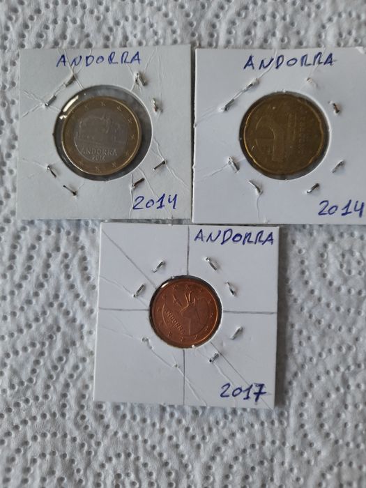 Moedas de Euro Andorra