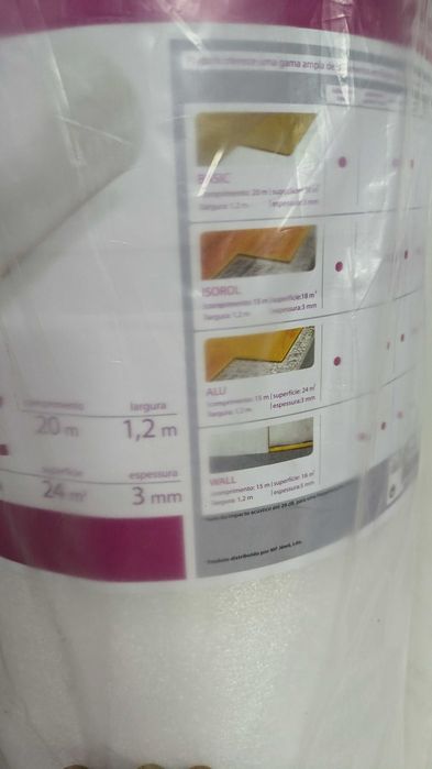 Rolo espuma polietileno 24m²