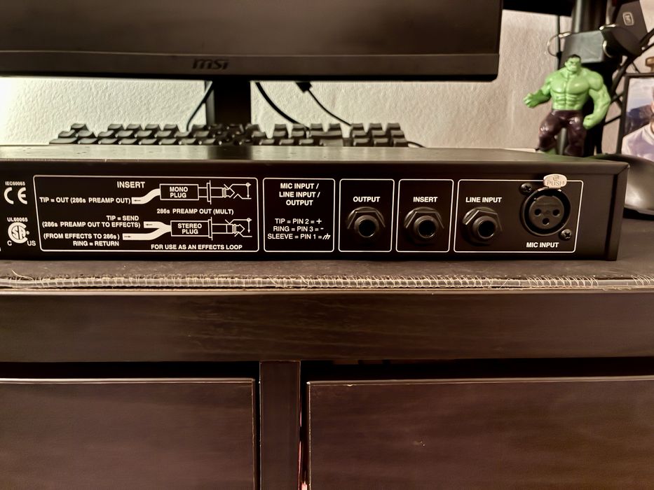 DBX 286 S - Pré amplificador