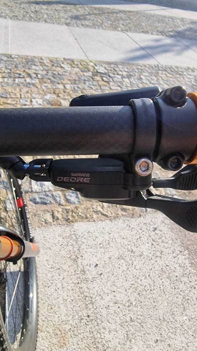 Bicicleta elétrica WINICE Bafang em carbono