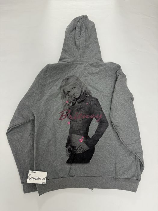 зип худи Balenciaga grey britney spiirs M L