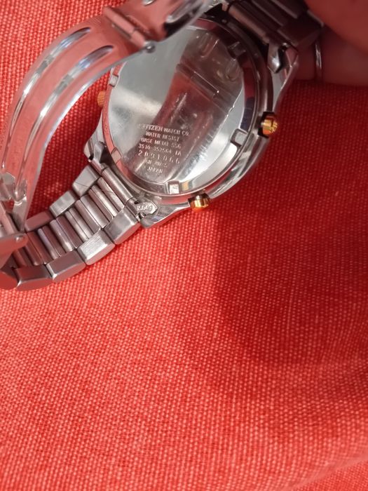 Relógio Citizen Quartz Cronograph Vintage - COMO NOVO