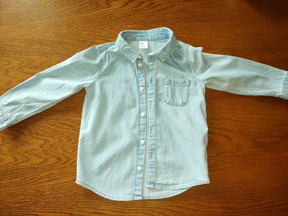 Koszula i koszulka SonicHM, H&M, spodnie OshKosh