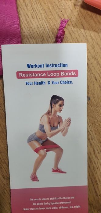 Bandas resistência ginástica