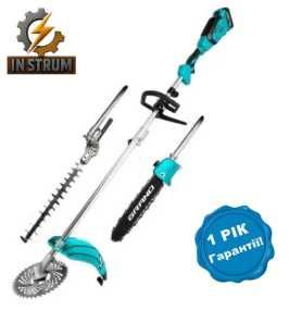 Акумуляторний тример Grand АТГ-20 base 2в1 4в1 садовий тример газону