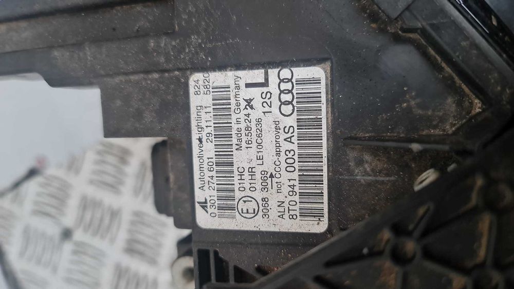 Óticas Ótica Farol Faróis Frente Frontal Direita Esquerda Audi A5 8T Facelift Original