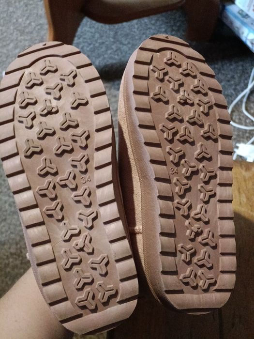 Śniegowce ocieplane dziewczęce r.34