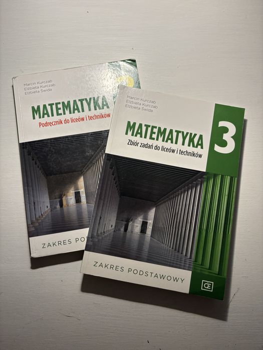 matematyka podręcznik oraz zbiór zadań 3 - zakres podstawowy dla liceów i techników