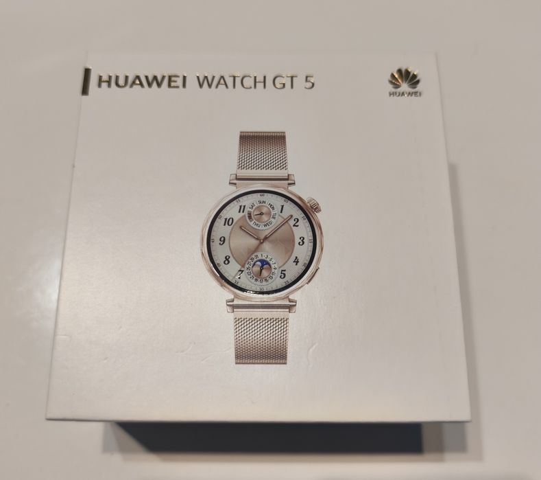 Huawei watach GT5 złoty