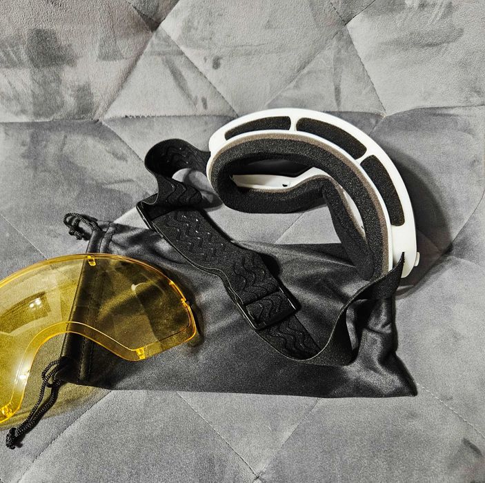 Лижна маска, лижні окуляри з чохлом, лыжная маска, лыжные очки + лінза