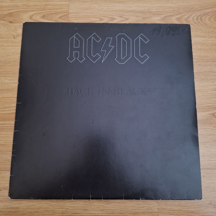 AC/DC – Back In Black winyl 1980