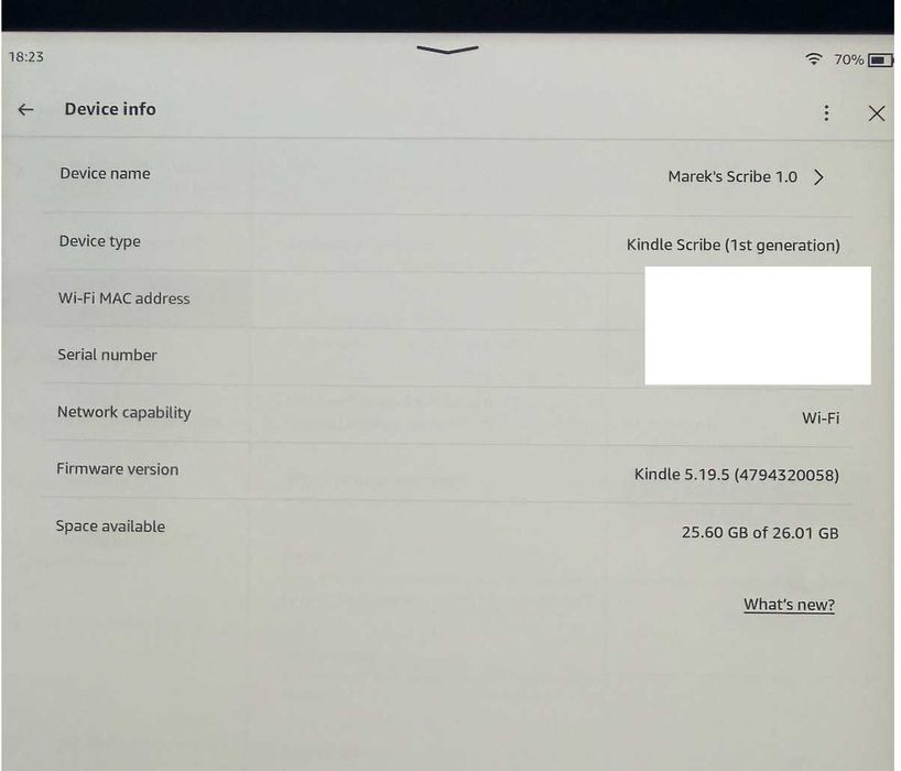 Czytnik e-booków Amazon Kindle Scribe