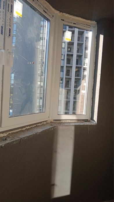 Балкони Rehau металопластикові вікна двері ЖК Парадіс Авеню Крюківщина