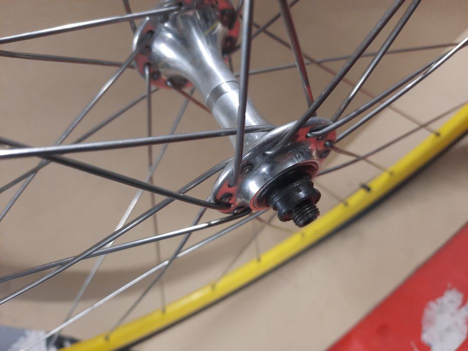 koło szosowe 28" campagnolo / rigida dp18 / continental