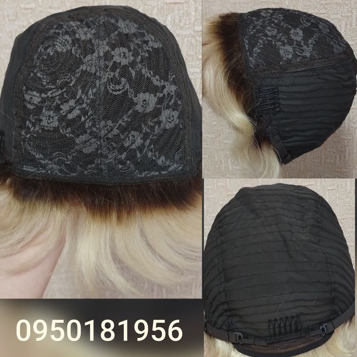 Парик (перука) из натуральных волос.