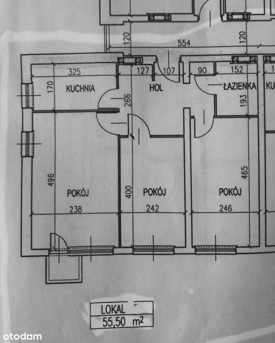 3 pokoje, oddzielna jasna kuchnia, balkon, piwnica na Mokotowie