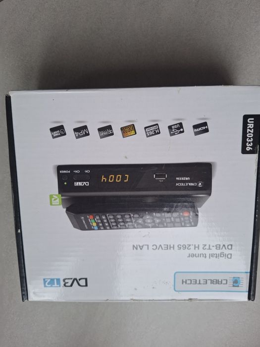 Dekoder DVBT2 Cabeltech