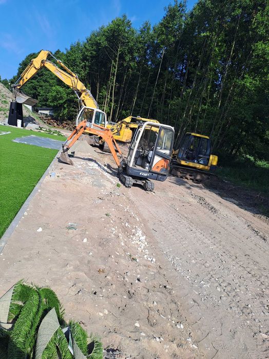 Koparka mini koparka, minikoparka usług ,Usługi minikoparka Wozidło