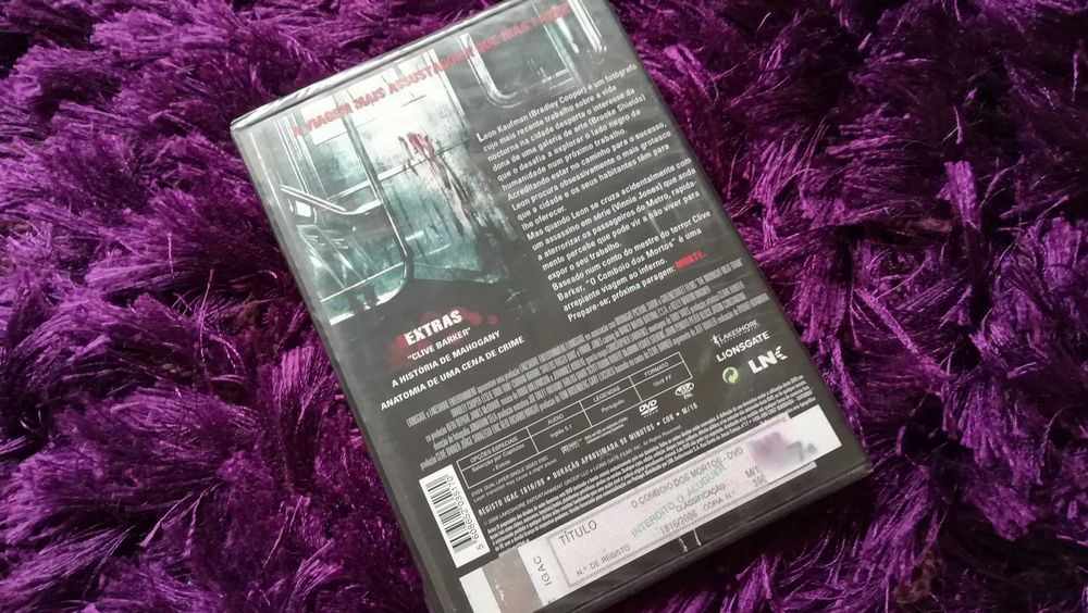 O comboio dos mortos - Midnight Meat Train - filme de terror NOVO SELA