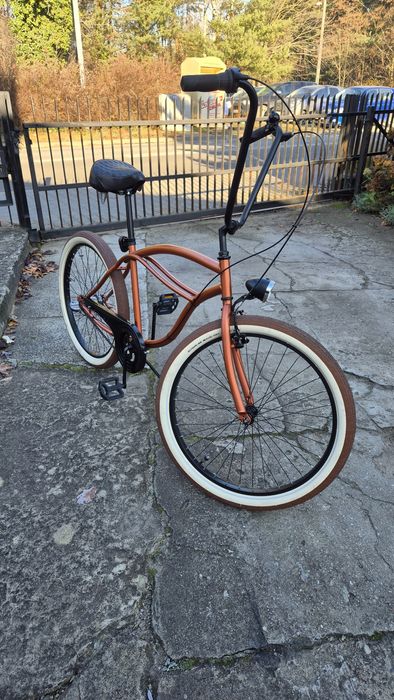 Rower miejski cruiser retro custom