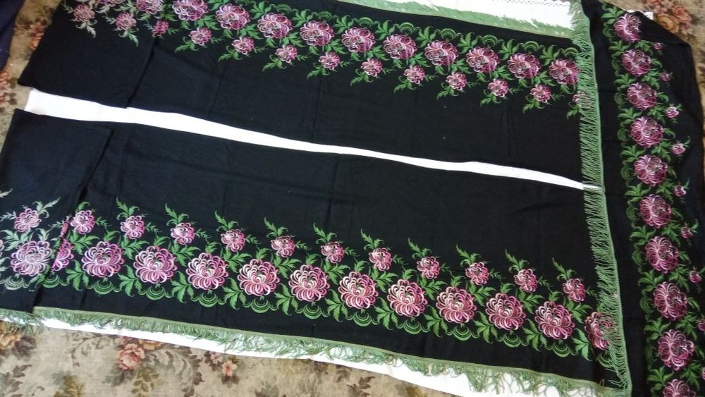 Шторы вышитые шерсть