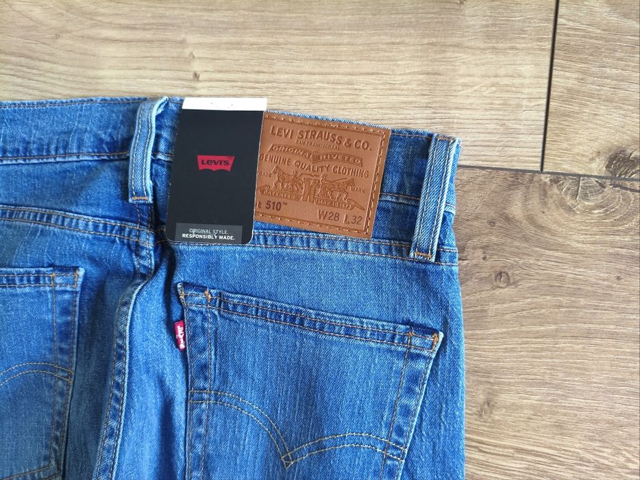 Spodnie Levi's Levis Premium 510 męskie jeansowe r. 28 32